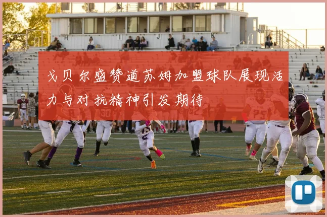 戈贝尔盛赞道苏姆加盟球队展现活力与对抗精神引发期待