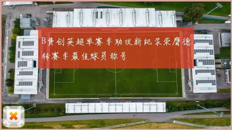 B费创英超单赛季助攻新纪录荣膺德转赛季最佳球员称号